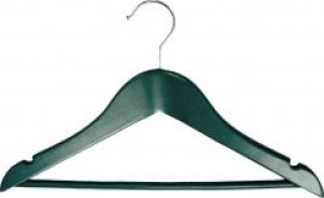 Вешалка подростковая МД 33.5х16х1.2 см Зеленая (RE09483)