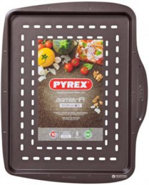 Форма прямоугольная для пиццы Pyrex Asimetria 37 х 28.5 см Прямоугольная Коричневая (AS37BZ0)