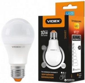 Светодиодная лампа VIDEX A60eD3 10W E27 4100K 220V с регулировкой яркости (VL-A60eD3-10274)