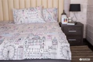 Комплект постельного белья Novita Ранфорс 40-0913 Beige 180х215 см (ROZ6205021295)