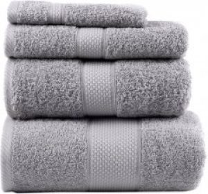 Махровое полотенце Arya Miranda Soft 30x50 Светло-серое (TRK111000017462)