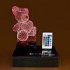3D светильник-ночник "Мишка с сердцем" + пульт + аккумулятор 3DTOYSLAMP MINI
