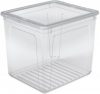 Ящик для хранения Keeeper Clearbox 34 x 35 x 39 см 30 л с крышкой Прозрачный (2236kee-прозрачный)