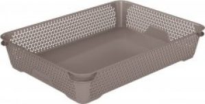 Ящик для хранения Keeeper Mini Basket А-4 27 x 7 x 37 см Серо-коричневый (371.3kee-cеро-коричневый)
