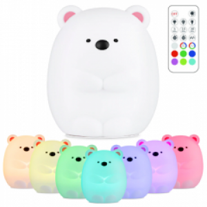 Детский силиконовый ночник «Умка» 3DTOYSLAMP с пультом ДУ