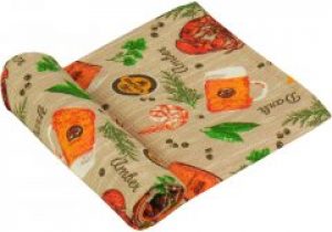 Полотенце Руно 45x80 Коричневое (202.15_Раки)