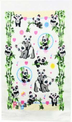 Махровое полотенце IzziHome Панда 30x50 (2200000544049)