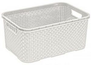 Корзина BRQ Rattan 7 л (1742brq-белый)