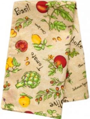 Полотенце кухонное Зоряне Сяйво Артишоки 45 х 60 см (911_Артишоки)