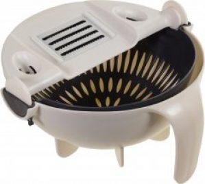 Овощерезка Supretto 8 в 1 Белый с серым (5956-0001)