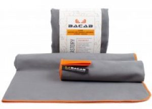 Комплект супер-полотенец BACAB Fast Dry из микрофибры для спорта и туризма 150x80 см + 100х50 см Grey