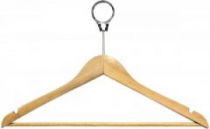 Вешалка для одежды с нарезами МД 43х23х1.2 см (RE09490)