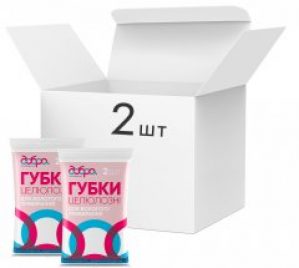 Упаковка губок целлюлозных Добра Господарочка 5 шт по 2 губки (4820086522250)