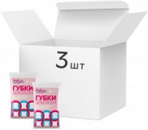 Упаковка губок целлюлозных Добра Господарочка 3 шт по 4 губки (4820086522182)