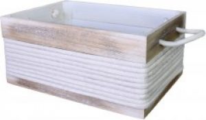 Короб декоративный Natural House 33 х 23 х 15 см Белый (TT-05L)
