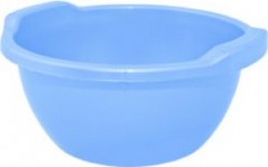 Таз круглый Алеана 34 л 54.50x52.50x26 см Голубой (121050-блак)