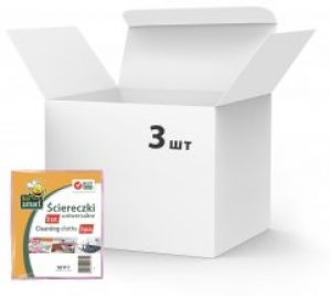 Упаковка тряпок универсальных Bee Smart 3 шт по 3 тряпки (5900942242702)