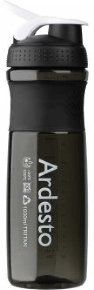 Бутылка для воды Ardesto Smart Bottle 1000 мл Черная (AR2204TB)