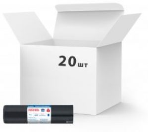 Упаковка пакетов для мусора More Goods Professional прочных 240 л 20 уп по 5 пакетов (4820201211076)