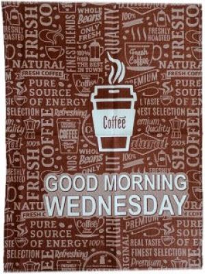 Вафельное полотенце Зоряне Сяйво Лаванда 45х60 (911_Кофе Среда)