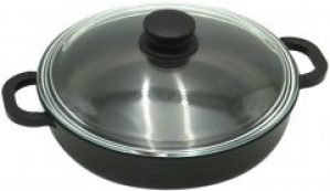 Жаровня Гардарика Cosmopoliten со стеклянной крышкой 24 см (ML98574)