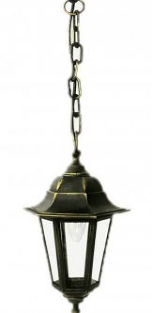 Светильник садово-парковый ТЭП Бари Классик подвесной медь с прозрачным стеклом