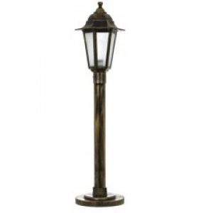Светильник садово-парковый ТЭП Бари Классик столб 0.8 м медь с матовым стеклом