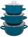 Набор кастрюль Infinity Blue 3 предмета (6588659)