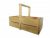 Ящик деревянный с ручкой ECO WoodBox (Ш/Д/В:23*46*15)