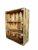 Ящик деревянный обожженный для хранения с 2 полками ECO WoodBox (ДхШхВ:50*40*16)