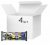 Упаковка губок кухонных Vortex 7 шт х 4 упаковки (15104757)