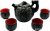 Чайный сервиз Delizia Черный дракон из 5 предметов Черный (DN28007)