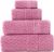 Махровое полотенце Arya Arno 100х150 см Розовое (TR1002181)