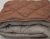 Полуторное одеяло зимнее ОДА холлофайбер микрофибра коричневое
