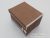 Коробка для хранения STN Бантик коричневого цвета 251915