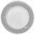 Тарелка подставная La Cucina 27 см с узором (Q75100140_white_rhomb)