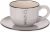 Чашка с блюдцем для чая La Cucina 200 мл White (554602440_white)