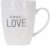 Чашка Excellent Houseware 350 мл (Q75900210_always_love_white)