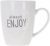 Чашка Excellent Houseware 350 мл (Q75900210_always_enjoy_white)