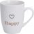 Чашка Excellent Houseware 320 мл (Q75900230_happy)