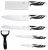 Набор ножей Cecotec Pro Set White 6 предметов (CCTC-01023)