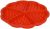 Форма Supretto силиконовая для вафель 17 см Сердце Красная (4938-0002)