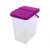 Контейнер BranQ для хранения порошка/корма для животных 10 л фиолетовое