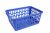 Корзинка пластиковая Heidrun Baskets, 36*26*15см Синяя (HDR-10942)