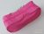 Чехол сумка для обуви STN розового цвета с прозрачной вставкой