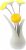 Ночник цветок UFT Flowers NightLight Yellow (UFTFNYellow)