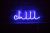 Неоновый светильник Neon Lightning «Chill»