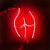 Неоновый светильник Neon Lightning «Силуэт»