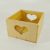 Ящик деревянный с сердце Мастерская мистера Томаса 15х17х9.5см дерево