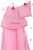 Детское полотенце-уголок для купания / полотенце с капюшоном розовый/ детское полотенце с уголком 90х90 см